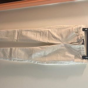 Express white jean skinny jeans